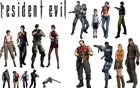 Resident Evil Characters by alihussain150 on DeviantArt