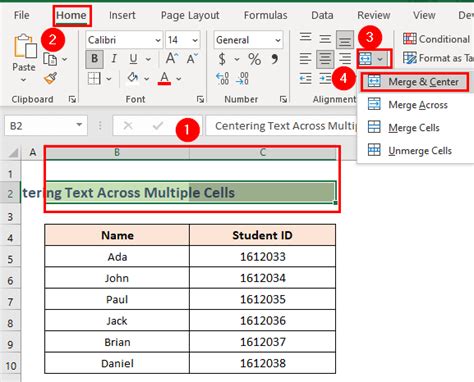 C Mo Centrar Texto En Una Celda En Excel M Todos F Ciles