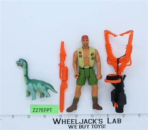 Harpoon Harrison Jurassic Park Series 2 1993 Kenner Vintage Action Figure Wheeljack S Lab