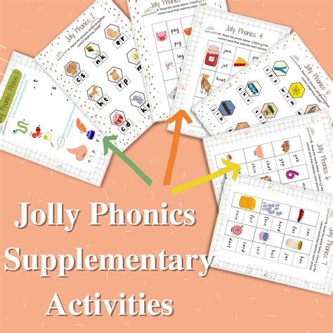 Jolly Phonics Printable Worksheet Children Worksheet Printable Preschool Pre K Kindergarten ...