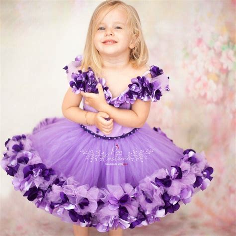 Lilac Flower Girl Dress