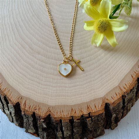 Mustard Seed Cross Necklace