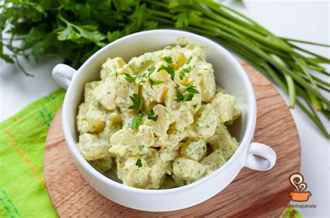 Como Fazer Salada De Batata Maionese Verde