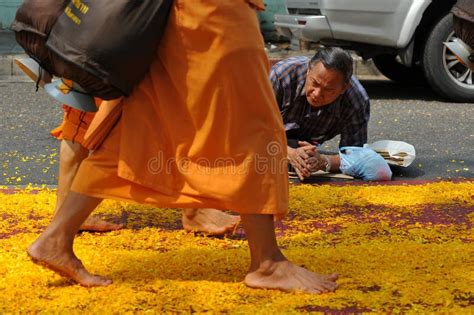 Buddhist Pilgrimage Editorial Stock Photo Image Of Monk