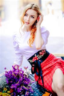 Wonderful Anna Y O From Cherkassy With Blonde Hair Id