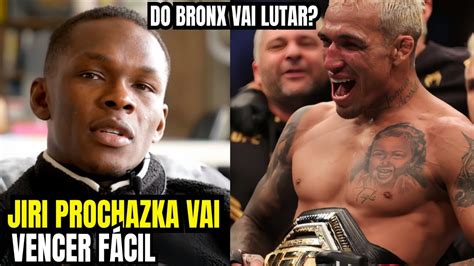 Adesanya Ataca Poatan E Afirma Prochazka Vai Vencer No Charles