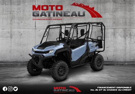 Honda PIONEER 1000 5P DELUXE 2024 neuf à Gatineau Moto Gatineau