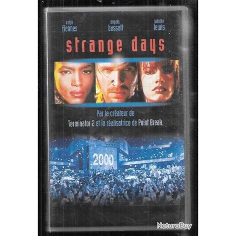 Strange Days Vhs Science Fiction Policier D Onofrio Jeune Ralph