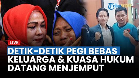 Live Detik Detik Pegi Setiawan Dibebaskan Dari Mapolda Jabar