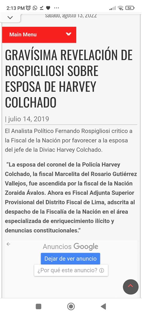 Landa Gavino on Twitter La esposa del coronel de la Policía Harvey