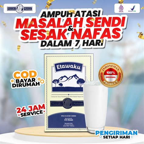 Jual Susu Etawaku Platinum Terlaris Susu Kambing Etawa Rendah Lemak