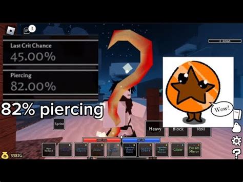 Immaculate Piercing Bloodtwin Build Destroys Bosses Roblox