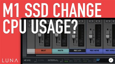 Does M1 SSD Reduce CPU Render in LUNA? - YouTube