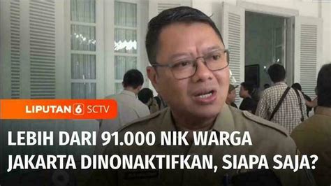 Video Nik Lebih Dari Warga Jakarta Dinonaktifkan Siapa Saja