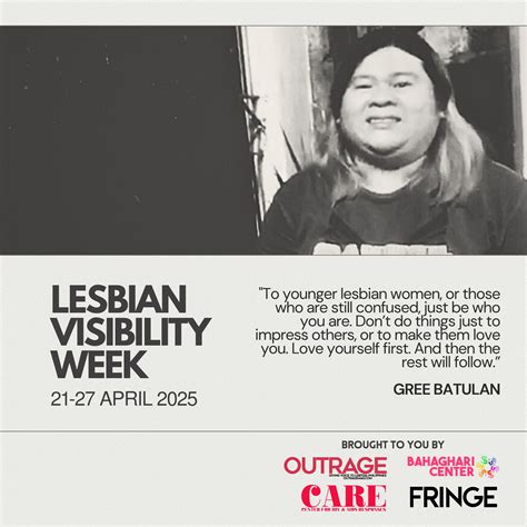 Lesbian Visibility Week1 Bahaghari Center