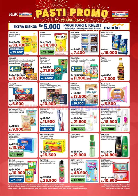 Katalog Promo Jsm Indomaret Periode April Sari Roti Rp