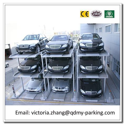 Pit Design 2 Level Mechanical Parking Equipment Automatic Car Parking