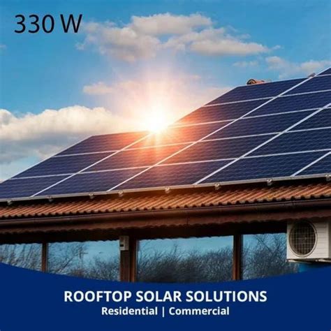 Luminous W Polycrystalline Rooftop Solar Solution W V At Rs