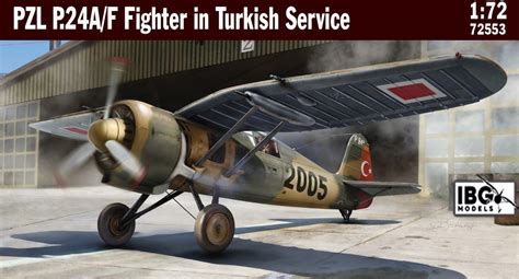 Turkish PZL P 24A F February Release AeroScale AeroScale KitMaker