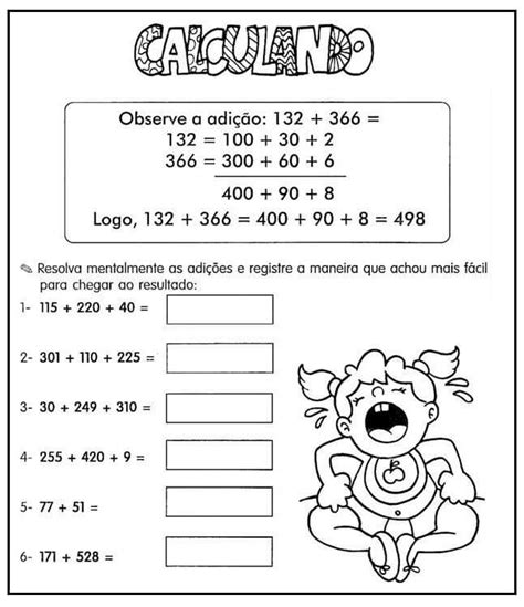 Atividades Decomposição De Números Para Matemática