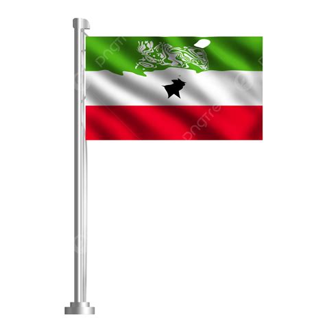 Iranian Flag Hd Transparent Fluttering Iranian National Flag