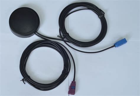 Multi антенна GPS диапазона совмещенная GSM для автомобиля с разъемом Fakra