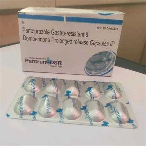 Pantoprazole Gastro Resistant Domperidone Prolonged Release Capsule At