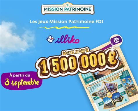 Loto Du Patrimoine Mission Patrimoine 15€ De Mise Et Seulement 1