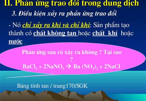 Tính chất hoá học của muối