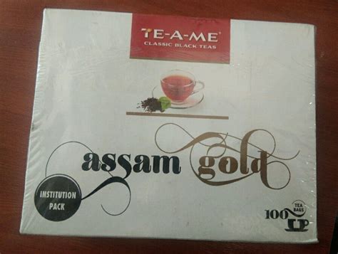 Assam Gold Tea Bags Packaging Size 100 Bags At Rs 85box In New Delhi Id 21296445033