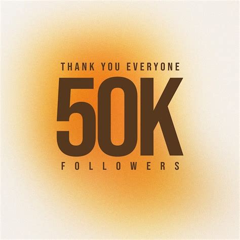 Premium Psd Psd Post Thank You K Followers Instagram Post Template