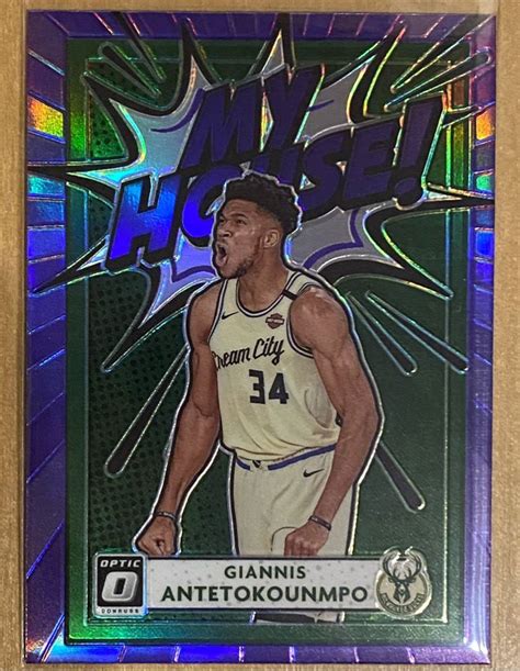 Yahoo オークション Giannis Antentokounmpo 2020 21 Panini Donruss