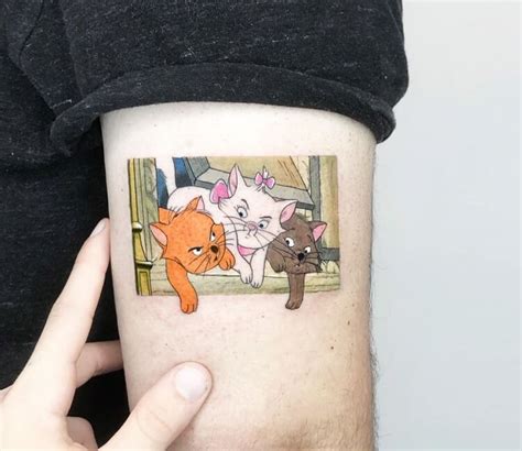 The Aristocats Tattoo by Kozo Tattoo