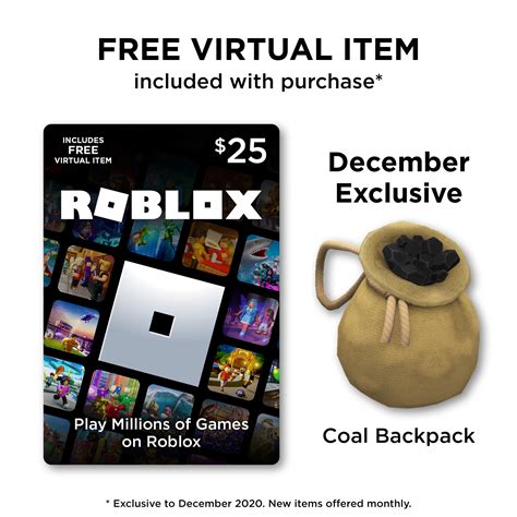 Roblox 25 Digital T Card Includes Exclusive Virtual Item Digital