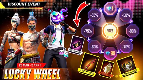 Next Discount Event New Lucky Wheel Event Free Fire New Event