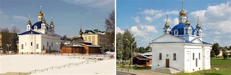 Orsha - town of Vitebsk region of Belarus. Churches, Monastery. Sights and Attractions, Travel ...