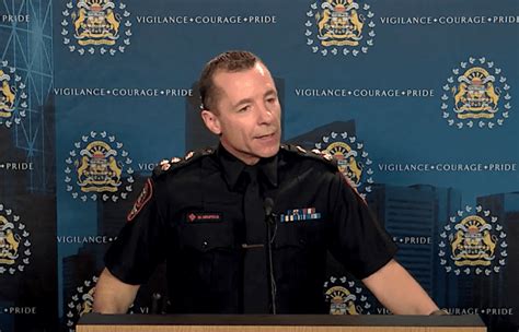 Mark Neufeld To Serve As Calgary Police Chief Until 2027 African