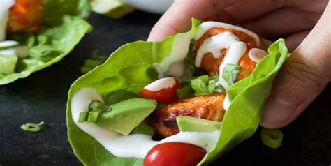 Wraps De Lechuga Con Pollo 800Noticias