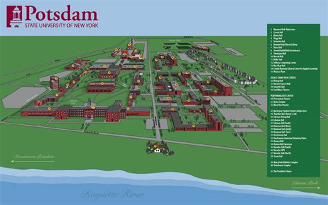 Potsdam Campus Map