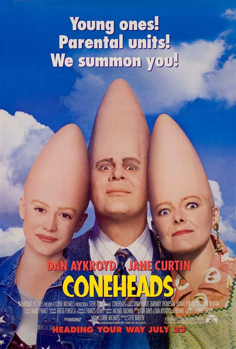 Coneheads Original 1993 U.S. One Sheet Movie Poster - Posteritati Movie ...