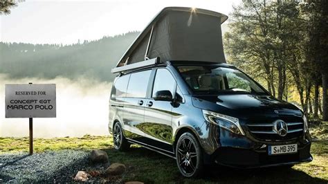 Mercedes Benz Concept Eqt Marco Polo Camper Van Debuts December