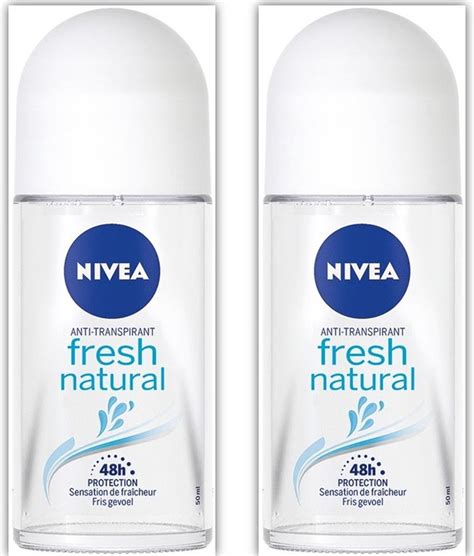 Nivea Deo Roller Fresh Natural 2 X 50 Ml