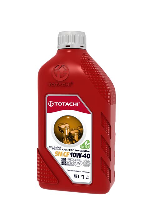 TOTACHI DENTO ECO GASOLINE SEMI SYNTHETIC 10W 40 масло моторное для авто