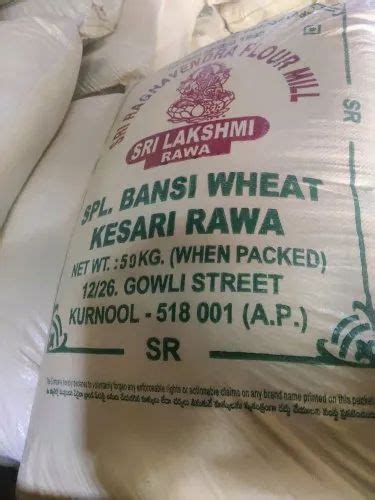 Sri Raghavendra Flour Mill Kurnool Wheat Rava Sooji And Kesar Rava