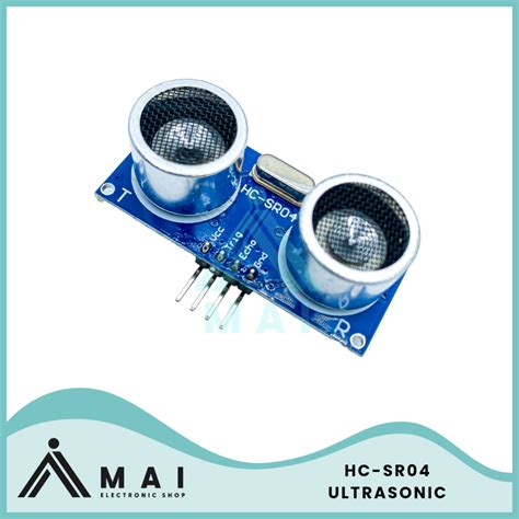 Jual Ultrasonic Sensor HC SR04 Sensor Jarak Shopee Indonesia