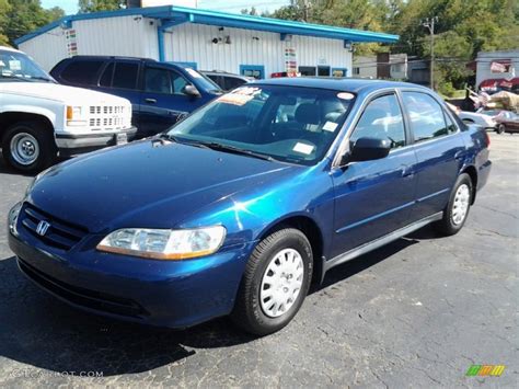 2002 Eternal Blue Pearl Honda Accord Vp Sedan 97864004 Photo 2