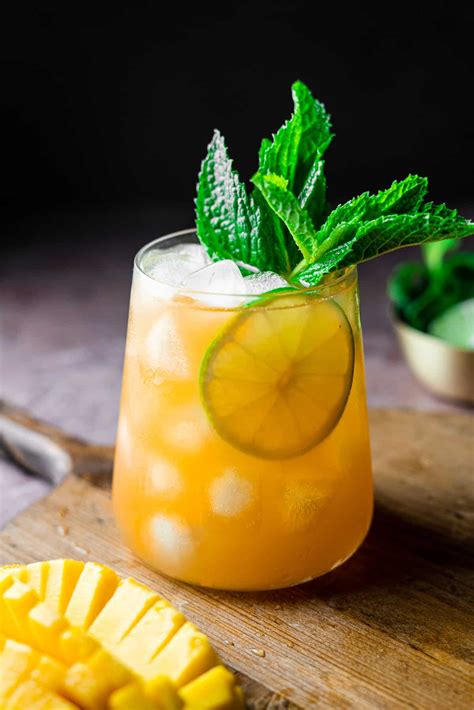 Golden Mango Iced Tea Bodhi Drinks