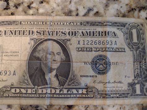 1976 Two Dollar Bill 1957 B Silver Certificate One Dollar - Etsy