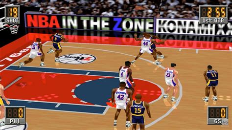 NBA In The Zone 2 PS1 Gameplay 4K60fps YouTube