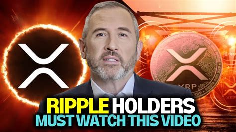 Attention Xrp Ripple Holders You Should Definitely Check Out This